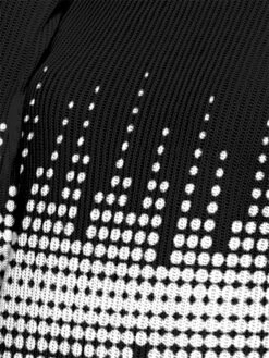 Women's Sweater Dress Winter Dress Jumper Dress Midi Dress Warm Polka Dot Outdoor Daily Holiday Vacation Round Neck Long Sleeve 2023 Regular Fit Black S M L XL XXL 3XL -HANA Luxury Wear Shop trsxno1697378226626