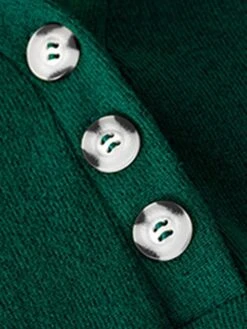 Women‘s Christmas Sweater Dress Jumper Dress Winter Dress Basic Christmas Street Daily Weekend V Neck Long Sleeve Lace Up Button 2023 Regular Fit Black Red Blue S M L XL -HANA Luxury Wear Shop udgujf1692340856424