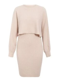 Women's Two Piece Dress Set Casual Dress Skirt Set Daily Going Out Fashion Streetwear Print Mini Dress Crew Neck Long Sleeve Plain Regular Fit Black Yellow Light Green Fall Winter M -HANA Luxury Wear Shop wrjnmn1693295681328