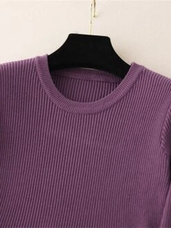 Women's Sweater Dress Jumper Dress Casual Dress Midi Dress Active Plain Outdoor Casual Holiday Vacation Crew Neck Long Sleeve Ruched 2023 Loose Fit Black Red Blue One Size -HANA Luxury Wear Shop wukkkg1697537721657