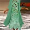 Women's Two Piece Dress Set Casual Dress Chiffon Dress Outdoor Office Fashion Casual Print Midi Dress Crew Neck 3/4 Length Sleeve Floral Loose Fit Blue Green Summer Spring M L XL XXL 3XL -HANA Luxury Wear Shop xrgfqv1680257460355