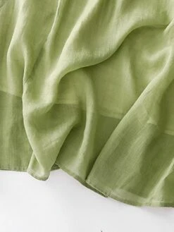 Women's Casual Dress Cotton Linen Dress Midi Dress Linen Basic Classic Outdoor Daily Vacation V Neck Pocket Half Sleeve Fall Autumn 2023 Loose Fit White Navy Blue Purple Plain M L XL 2XL -HANA Luxury Wear Shop xvesxp1693202601998