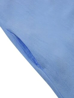 Women‘s Casual Dress Cotton Dress Shift Dress Midi Dress Green Blue Pink Sleeveless Pure Color Spring Summer V Neck Basic Daily Weekend Loose Fit 2023 S M L XL XXL 3XL 4XL -HANA Luxury Wear Shop yfipjl1684734527486