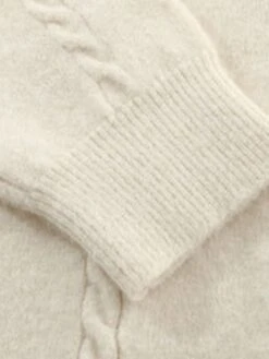 Women's Sweater Dress Jumper Dress Casual Dress Midi Dress Fashion Pure Color Outdoor Daily Vacation Going Out Lapel Long Sleeve Patchwork Button 2023 Regular Fit White Camel One Size -HANA Luxury Wear Shop yqyeok1695280914335